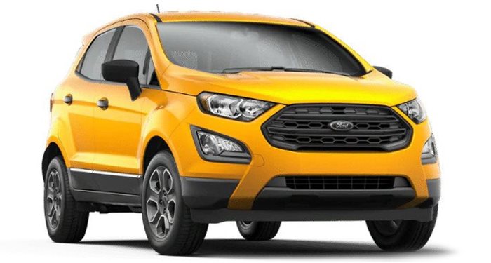 2018 Ford EcoSport Titanium Full Specs, Features and Price