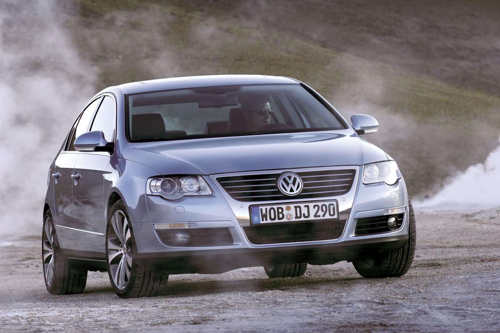 B7 Volkswagen Passat test drive review 