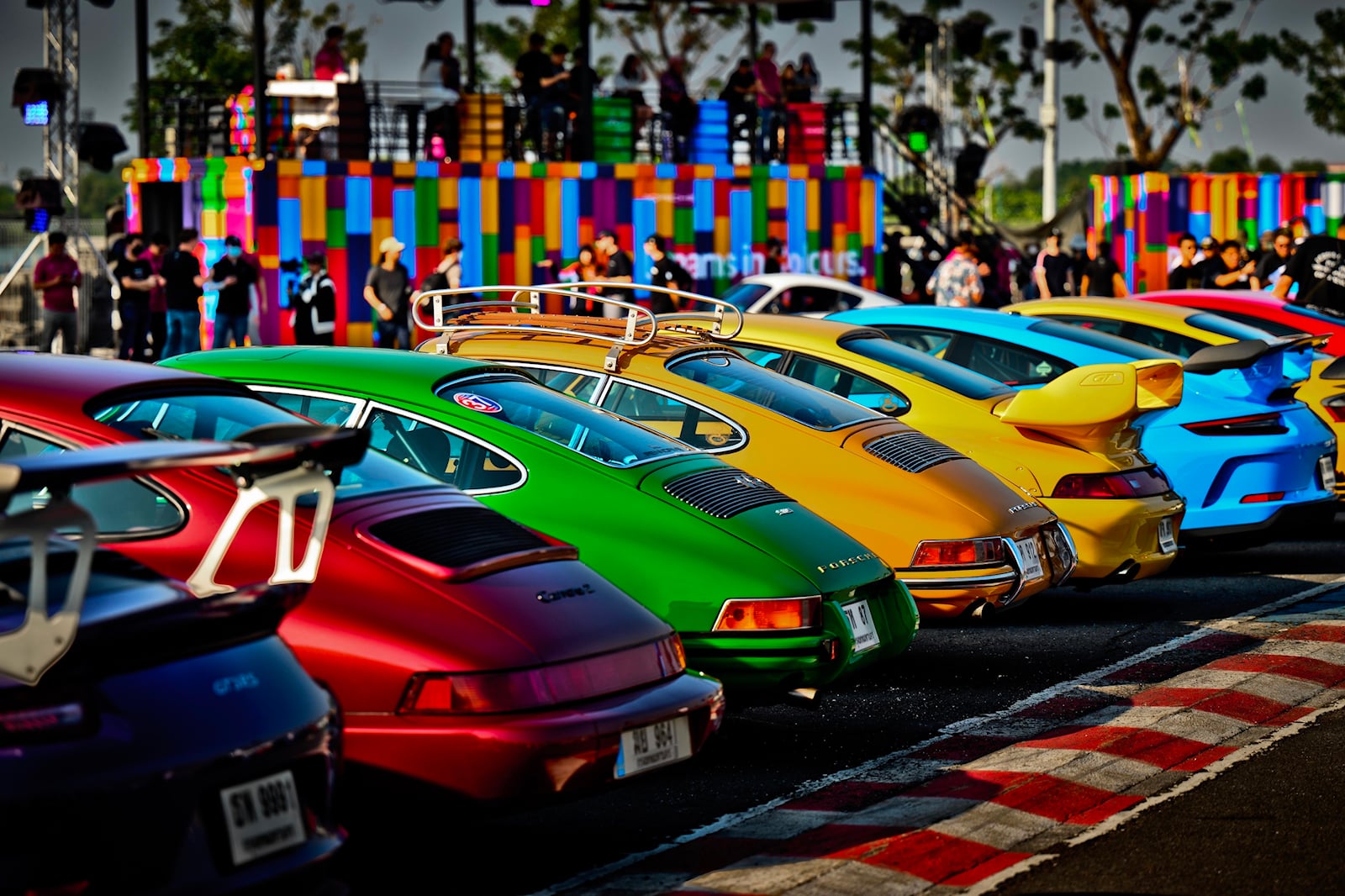 photo of Bangkok's Air-Cooled Porsche Extravaganza Is A Candy Colored Dream image