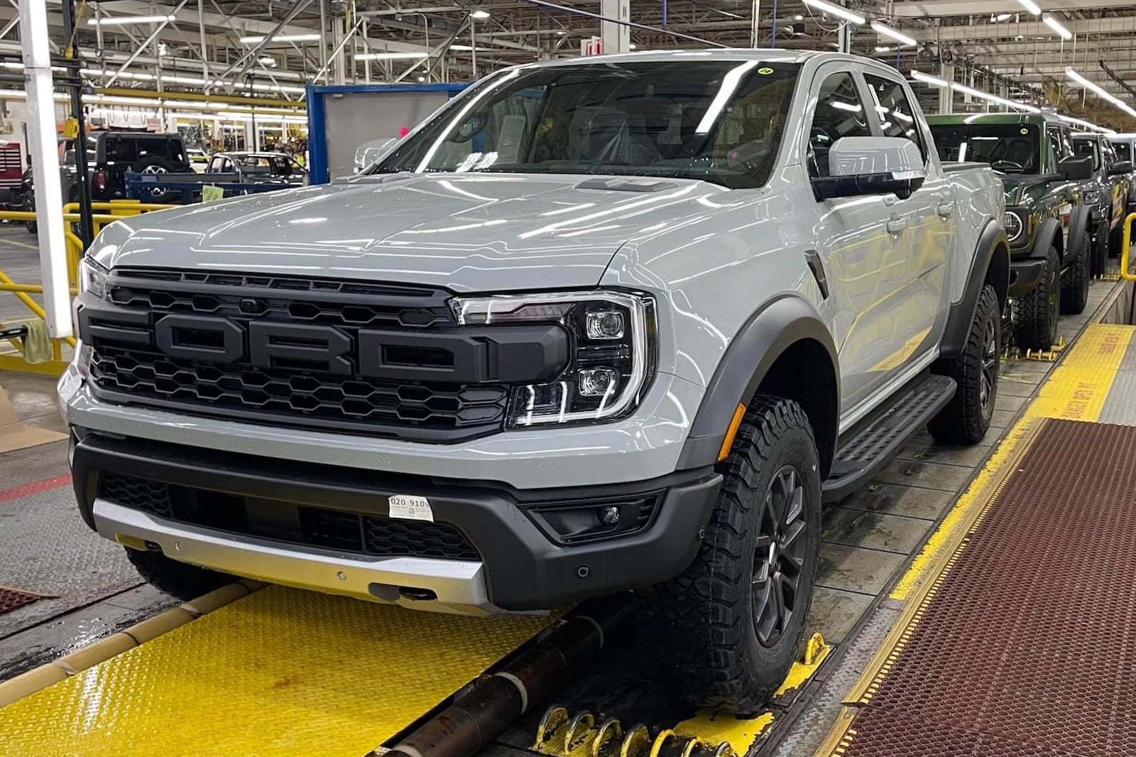 Here's Your First Look At The US-Spec Ford Ranger Raptor