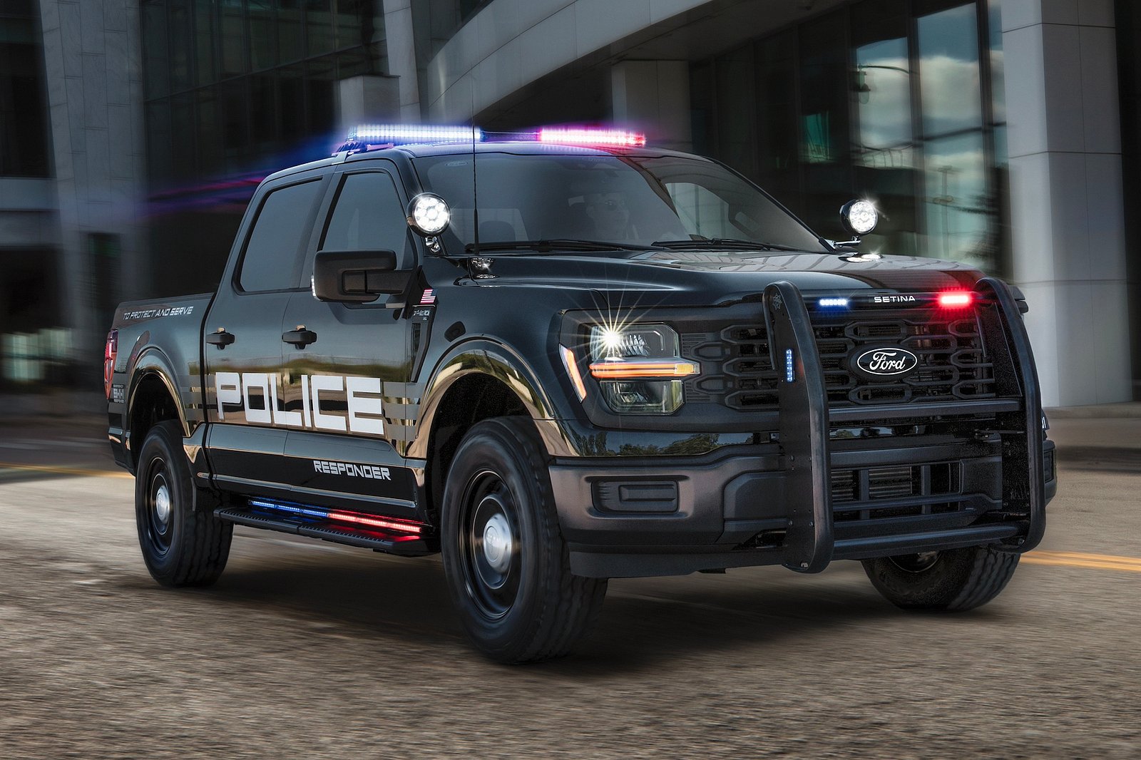 2024 Ford F-150 Police Responder Gets Loads Of New Standard Features