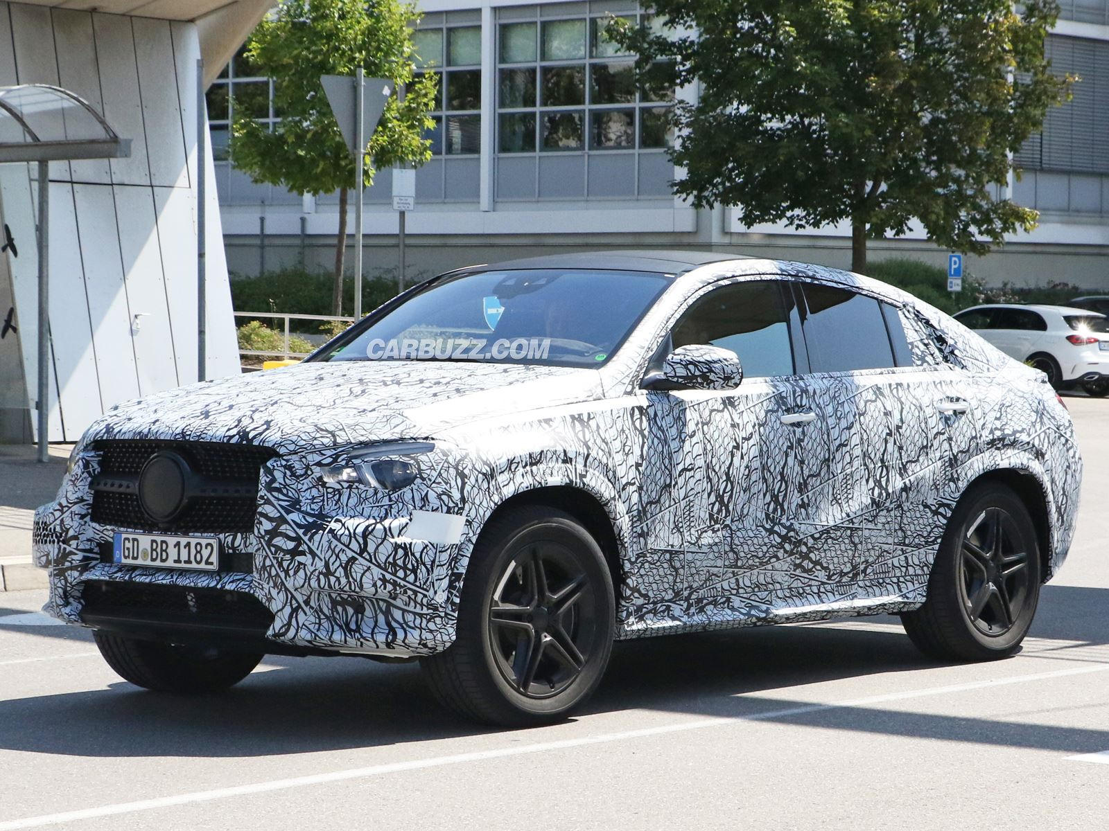 The Next Mercedes Benz Gle Coupe Still Looks Like The Bmw X6 Carbuzz
