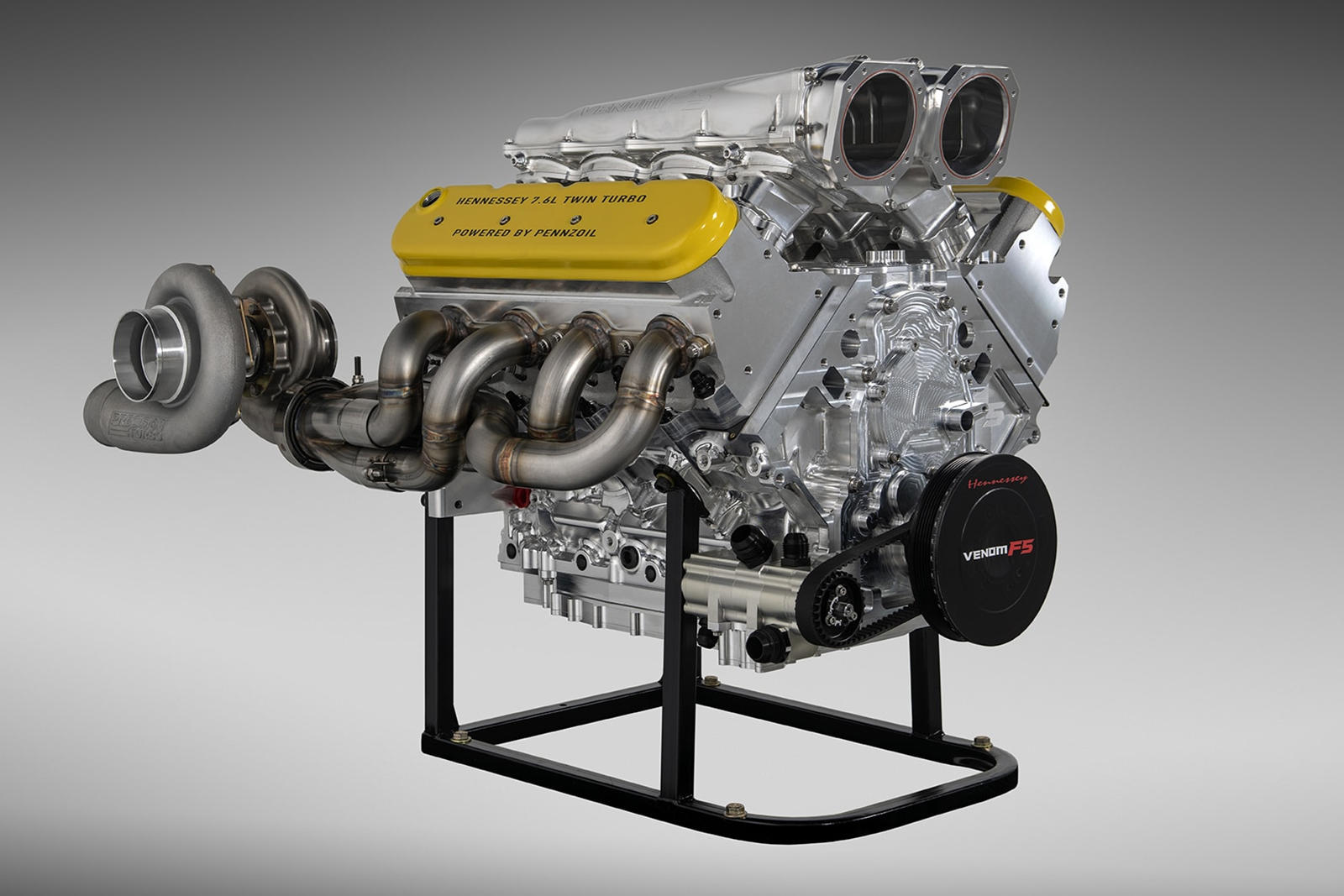 This Is Hennessey Venom F5's Insane 1,600-HP 7.6-Liter V8 Engine 