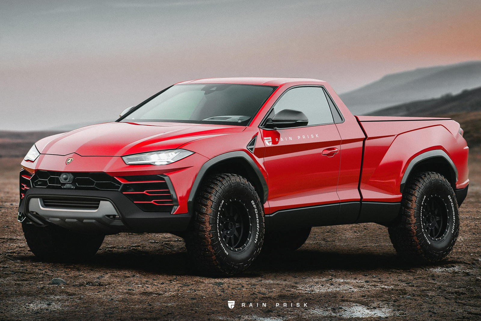 A Lamborghini Pickup Would Destroy The Ford F-150 Raptor ...
