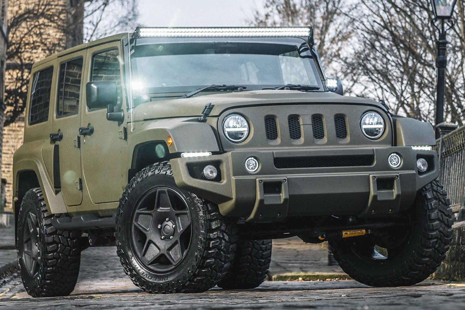 Jeep Wrangler Transformed Into A Luxury Off-Roader