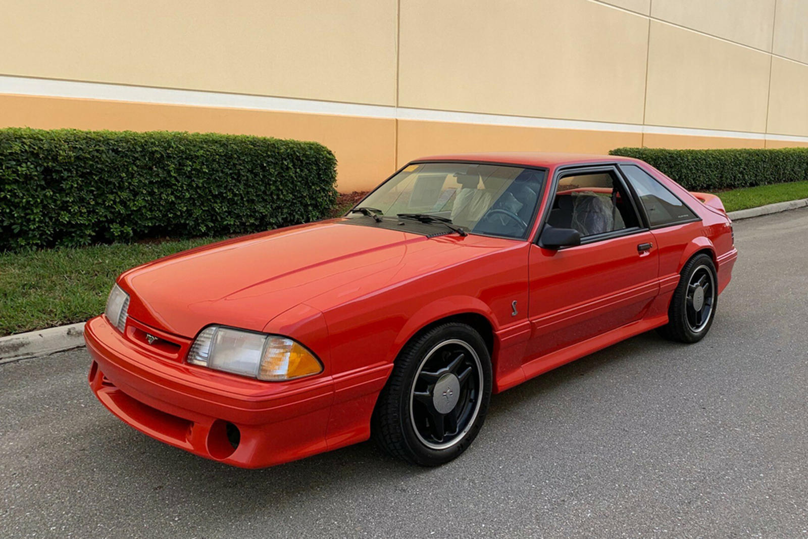 Back in January this year, a 1993 Mustang SVT Cobra R sold through Barrett-...