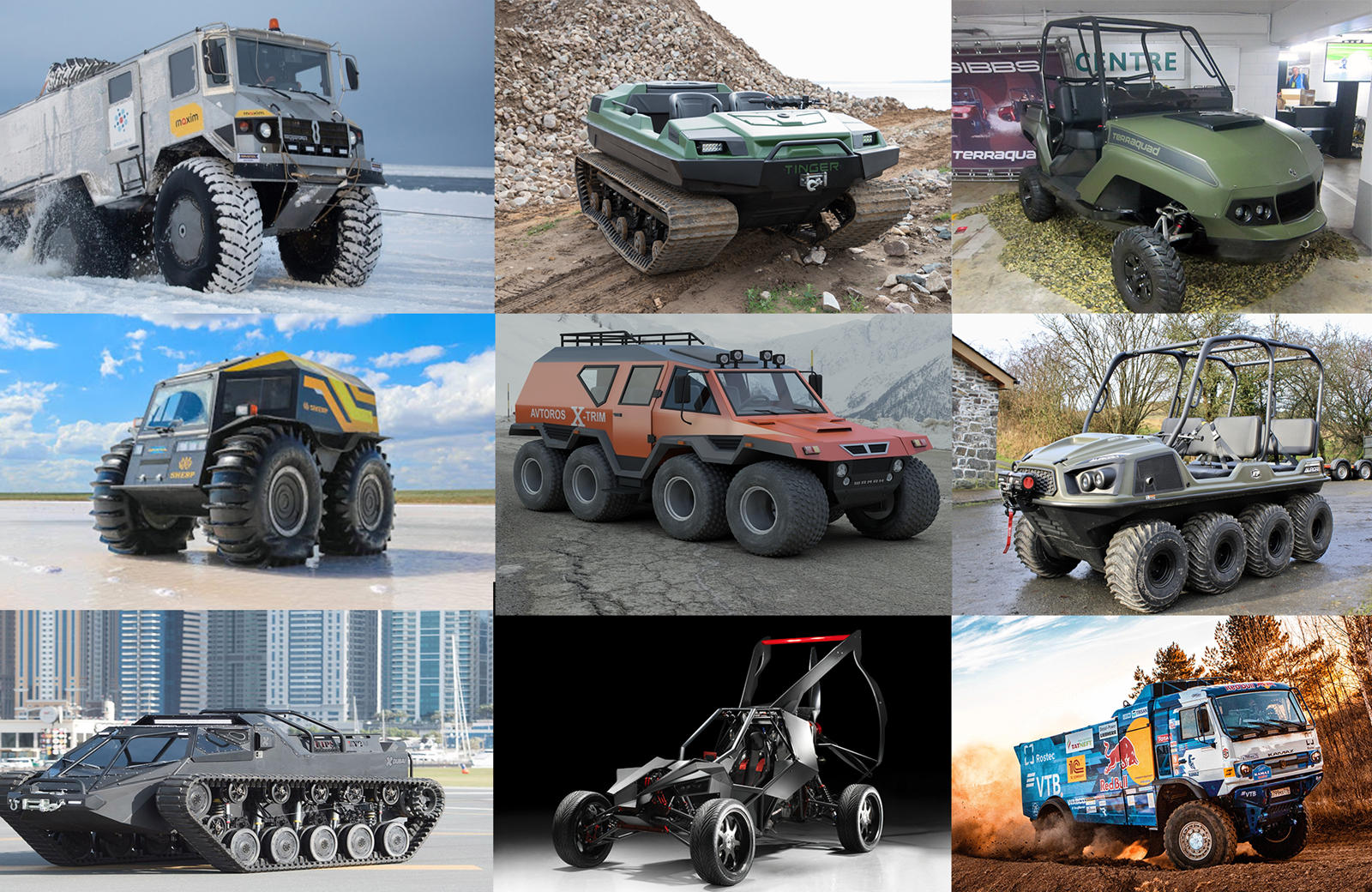 Most Extreme All-Terrain Vehicles On The Planet