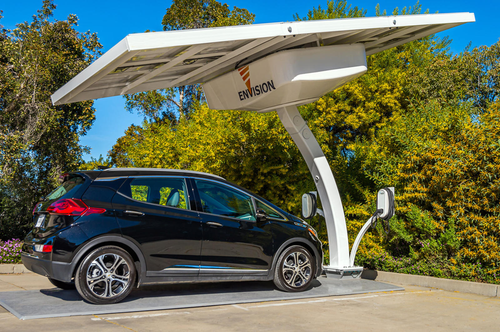Solar-Powered EV Charger Is A Brilliant Off-Grid Solution | CarBuzz