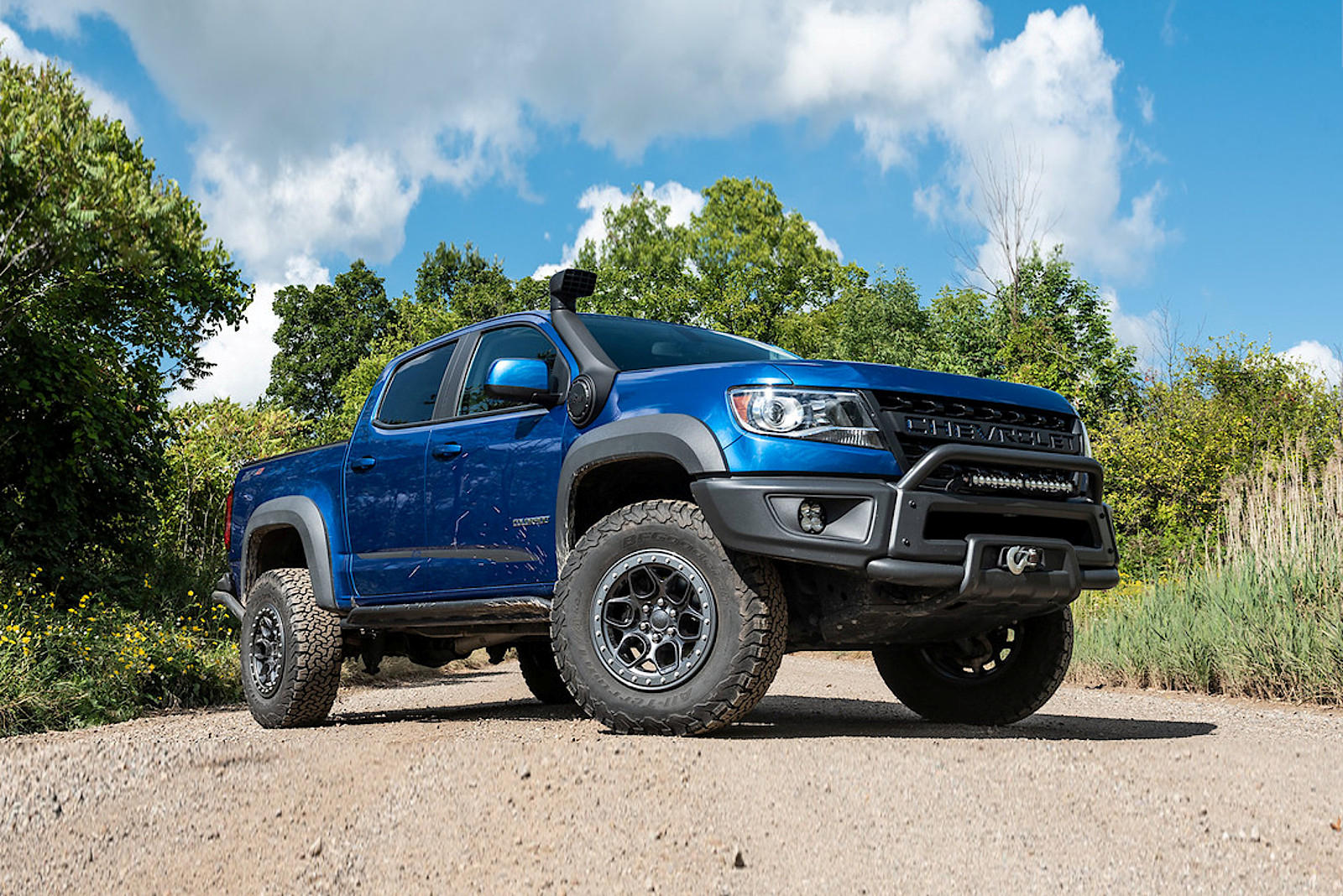 New Kit Cuts Chevy Colorado ZR2's Fenders For Bigger Tires.