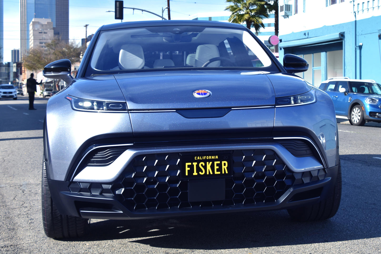 Expected to go on sale next year, the Fisker Ocean will enter the hotly con...