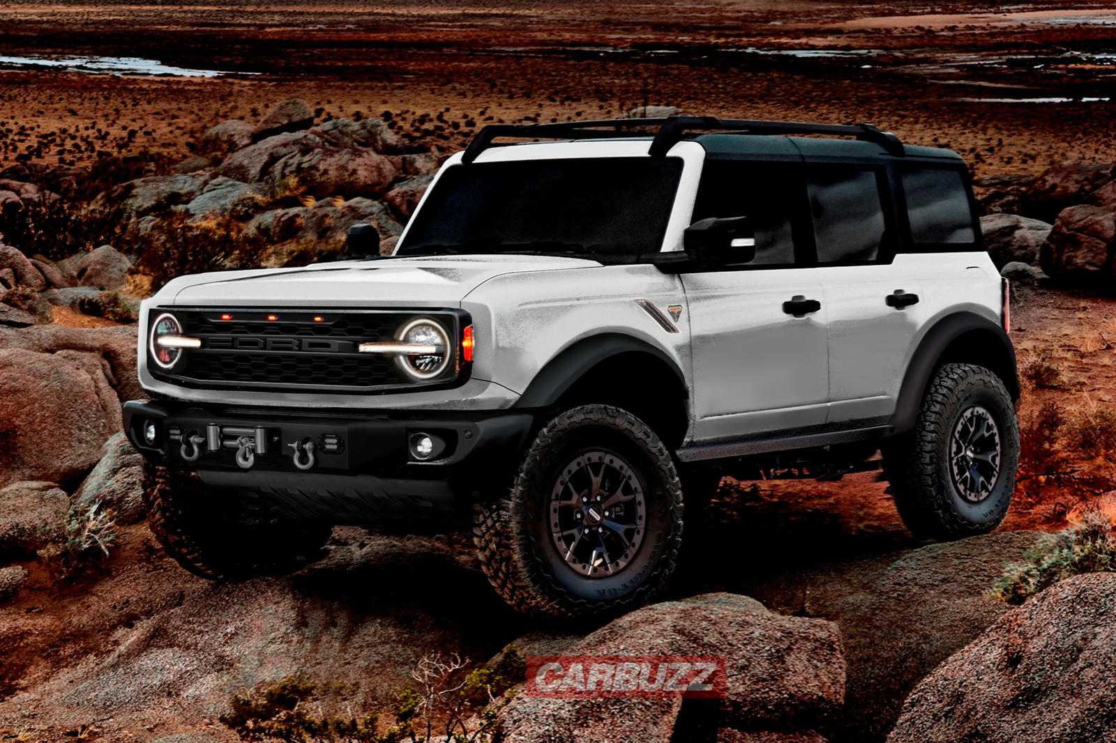 Best Look Yet At The Ford Bronco Warthog | CarBuzz
