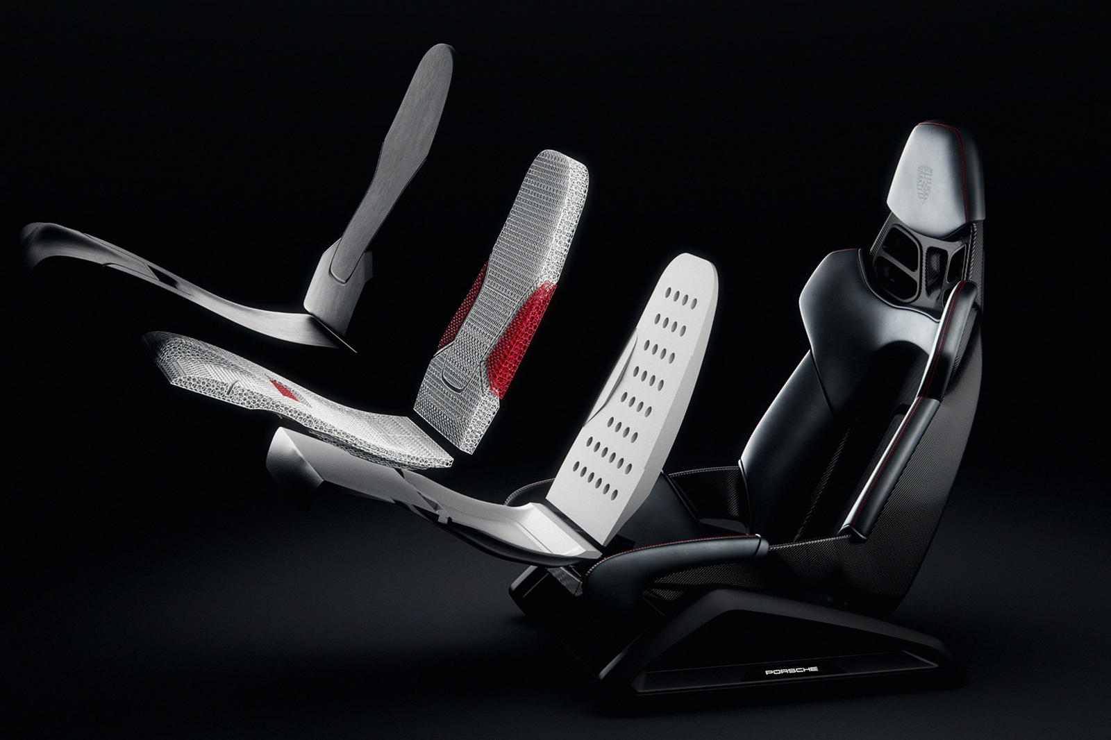 photo of Porsche's 3D-Printed Bucket Seats Are Ready image