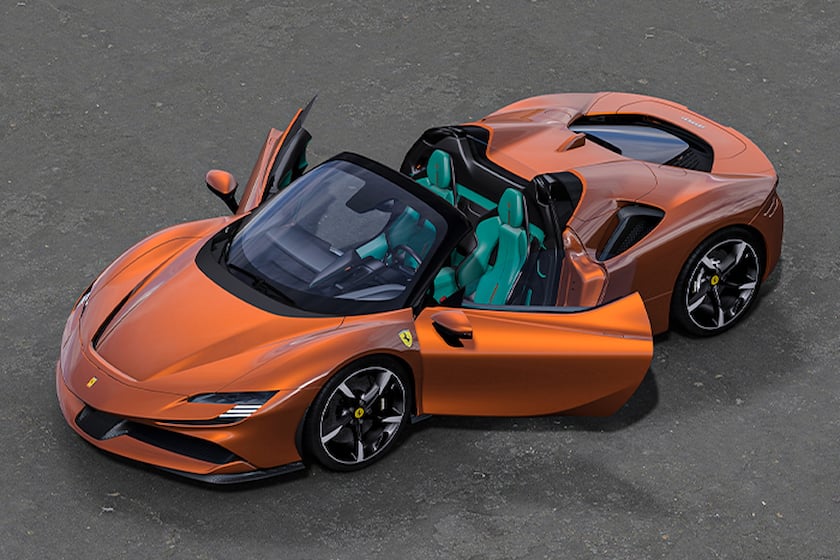 This Tailor Made Ferrari Portofino Makes Green And Orange Look