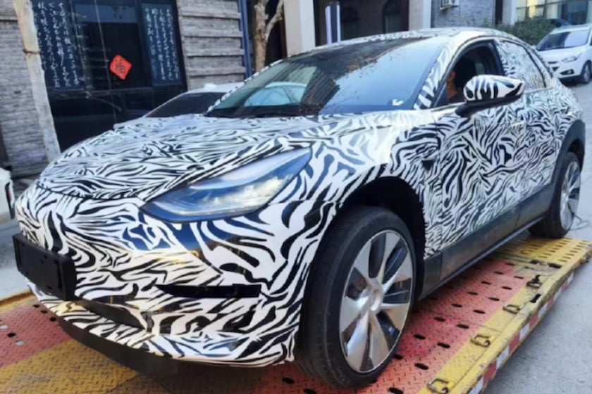 Tesla Model 2 Prototype Spied For The First Time