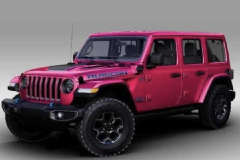 Jeep Design Boss Leaks Wrangler's New Shade Of Pink.