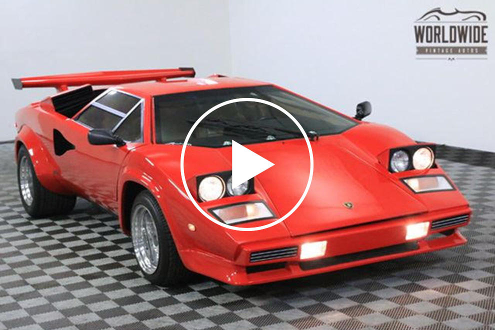 Supercars On A 50 000 Budget A Lamborghini Countach That Almost Looks Real Carbuzz