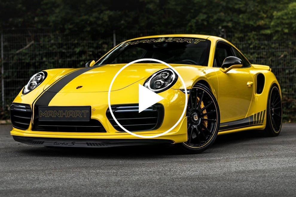 photo of Manhart's 911 Turbo S Is An 850-HP Supercar-Slayer image