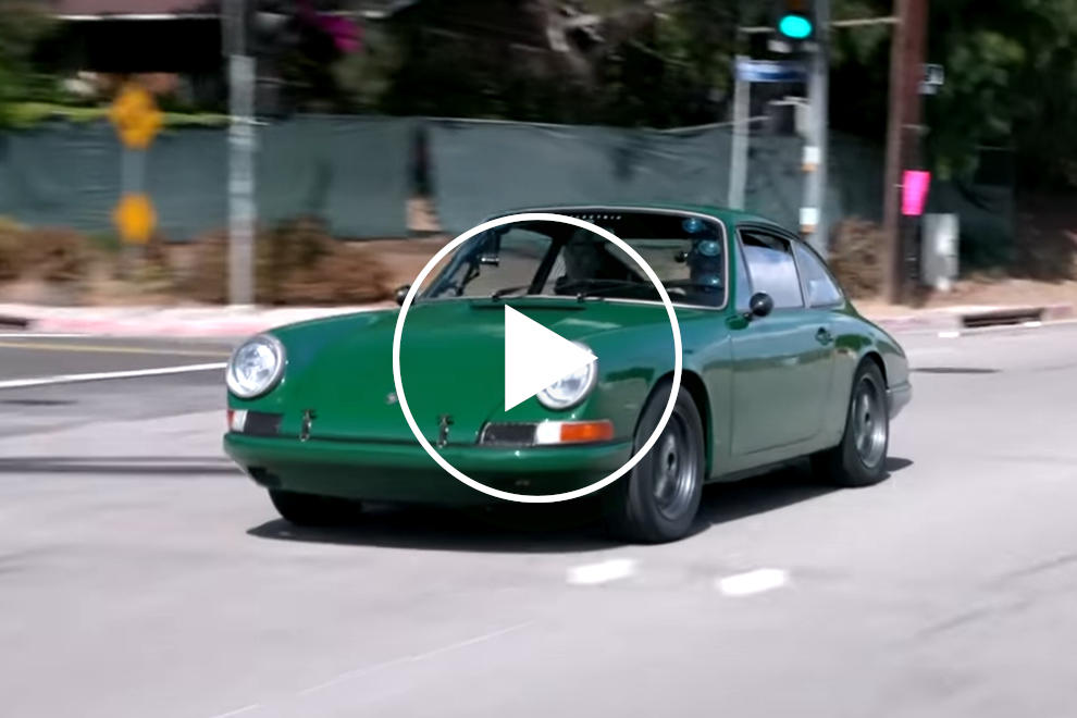 photo of This Tesla-Powered Porsche Is The Best Electric Car Jay Leno Has Ever Driven image
