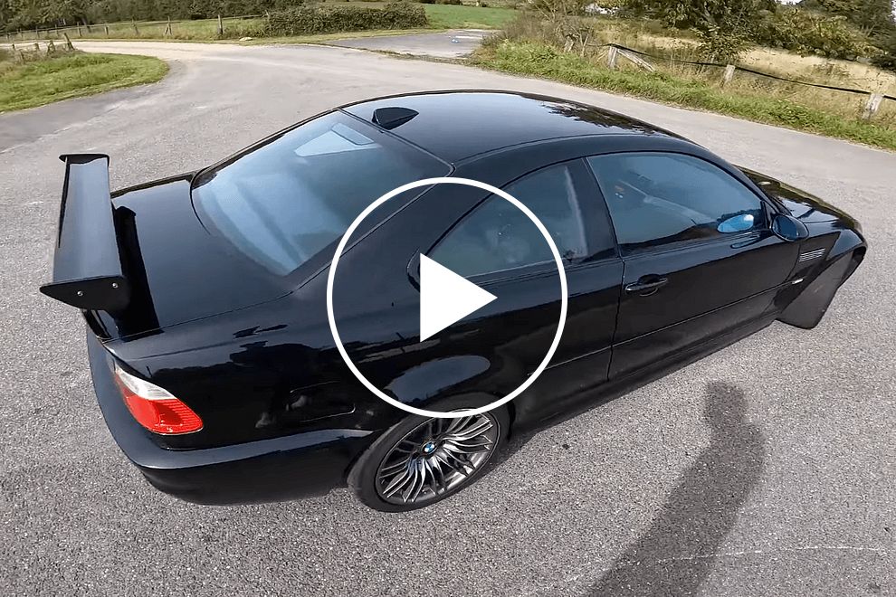 E46 BMW M3 With 500-HP V10 From E60 M5 Tears Down The Autobahn At 186 MPH