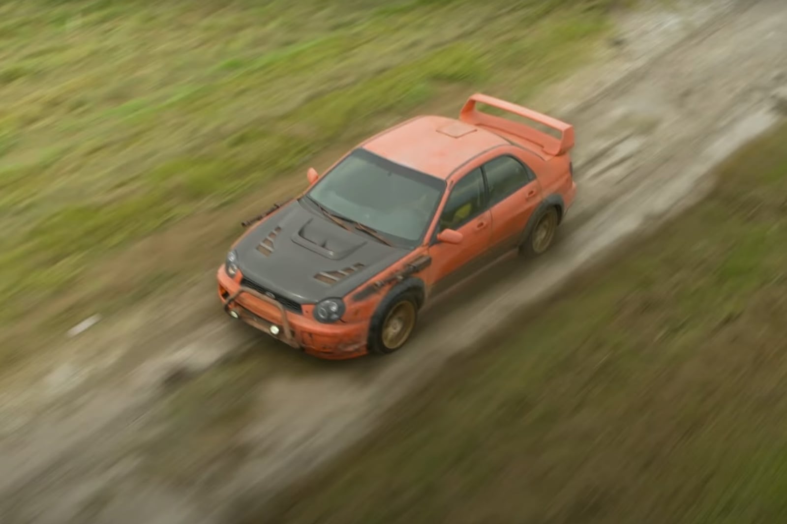 Twisted Metal' trailer has Anthony Mackie driving a Subaru WRX with machine  guns - Autoblog