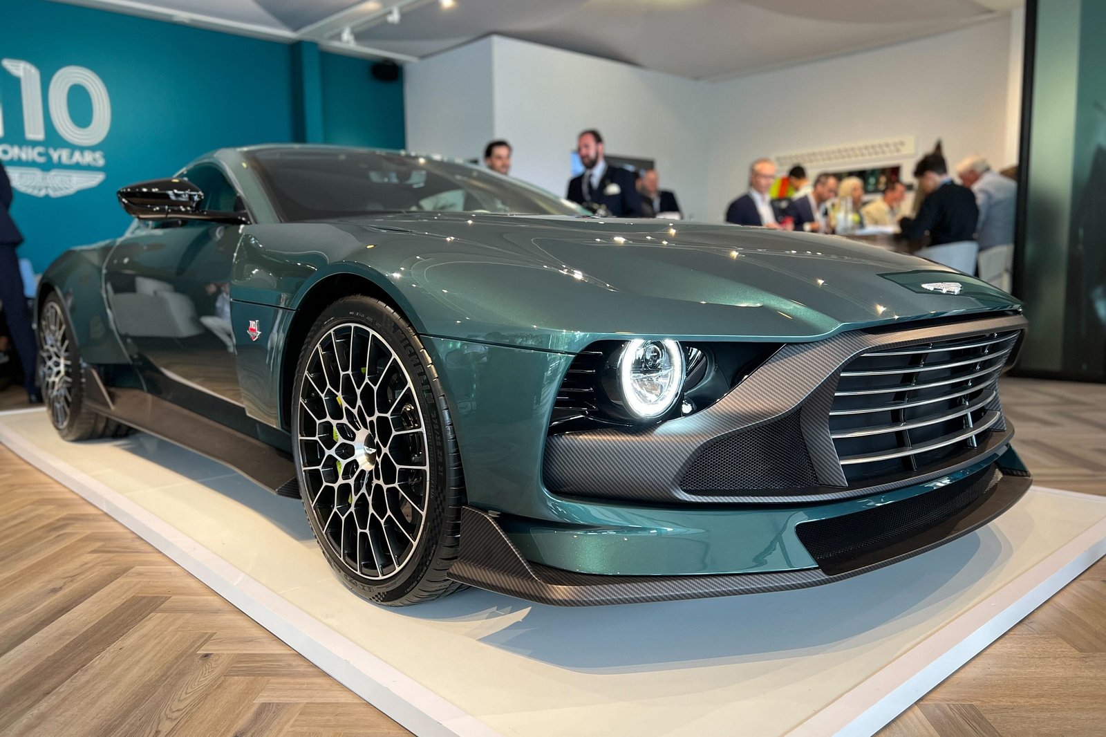 Aston Martin Valour revealed as manual V12 special