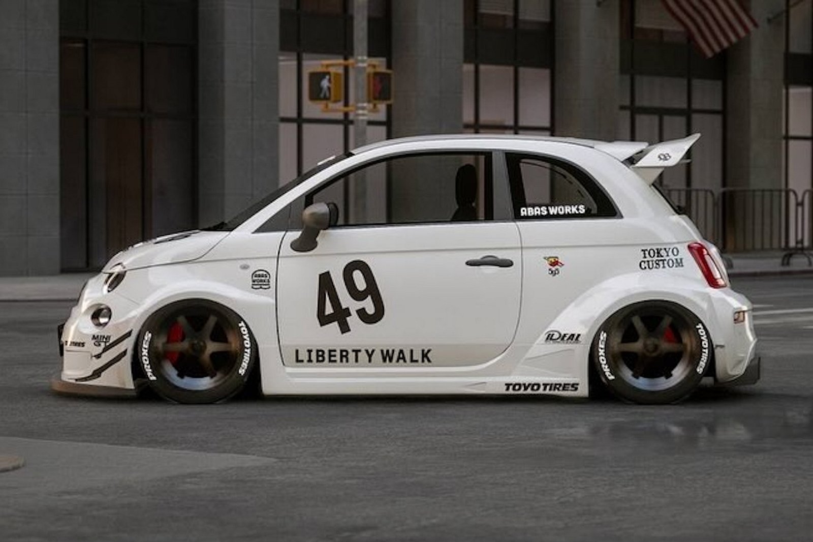 Stand back for the new Liberty Walk Abarth 595 - PistonHeads UK