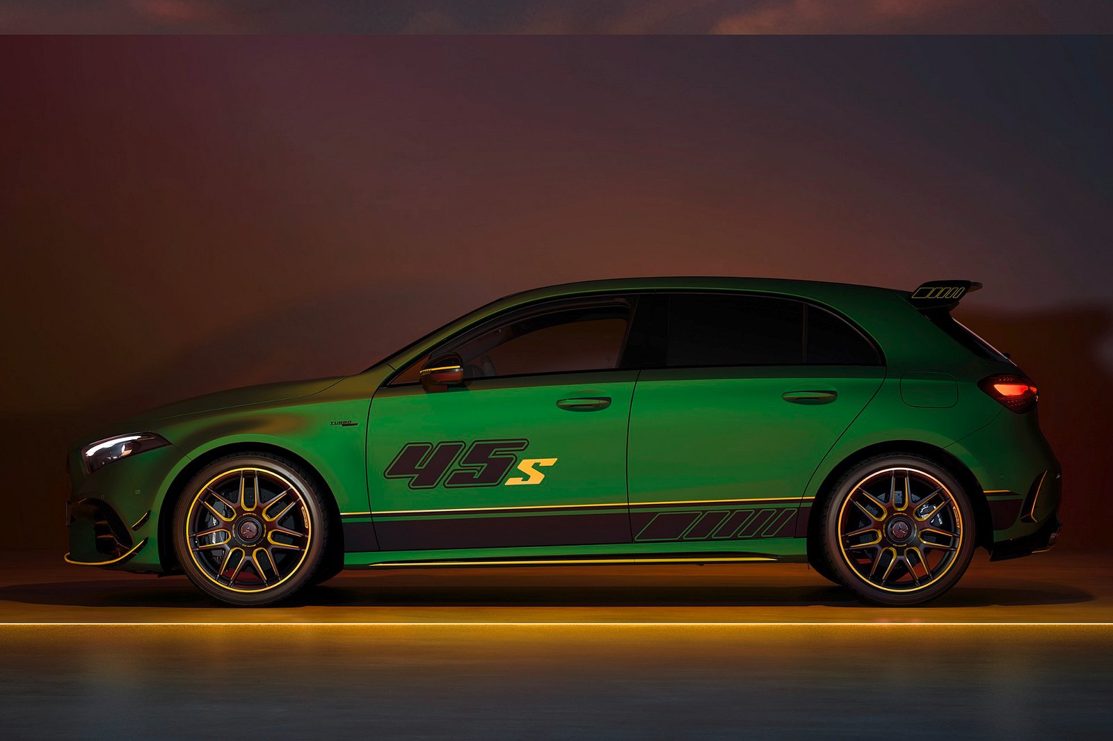 Mercedes-AMG Reveals A45 S Limited Edition With Loud Green Hell Magno Paintwork