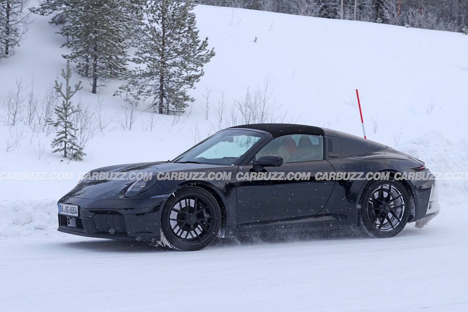 Porsche 911 Targa Drops Camo, Flaunts GTS Wheels