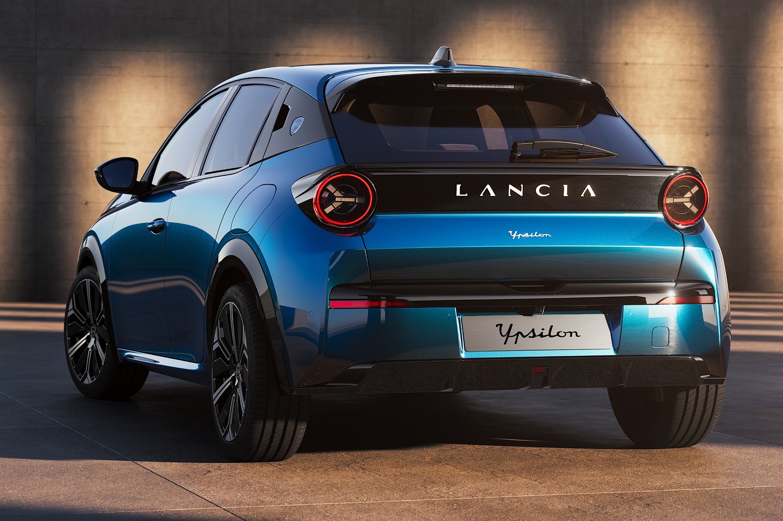 Lancia Unveils Stunning Ypsilon Electric Hatchback With 250-Mile Range