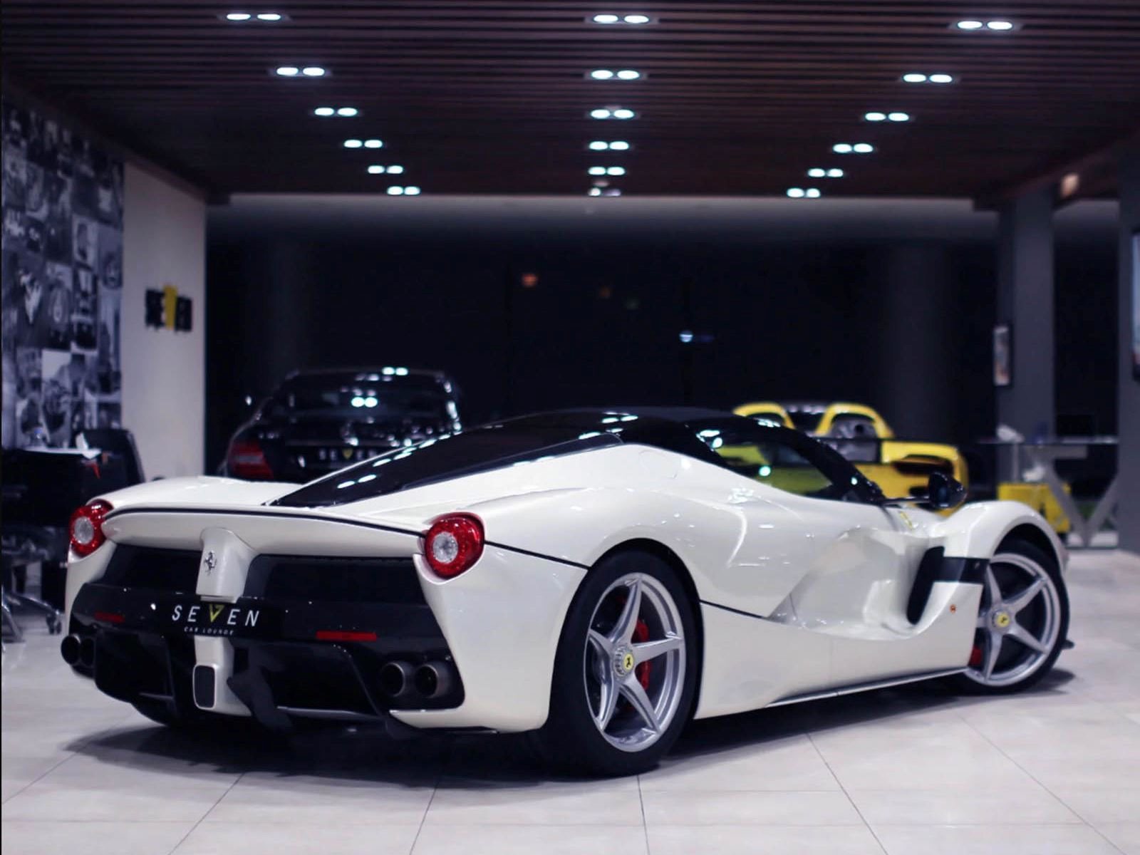 This Stunning White LaFerrari Aperta Has Only Driven 60 Miles | CarBuzz