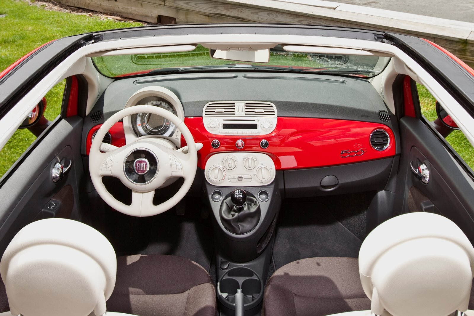 Fiat 500 C is convertible version of the Fiat 500 city car with