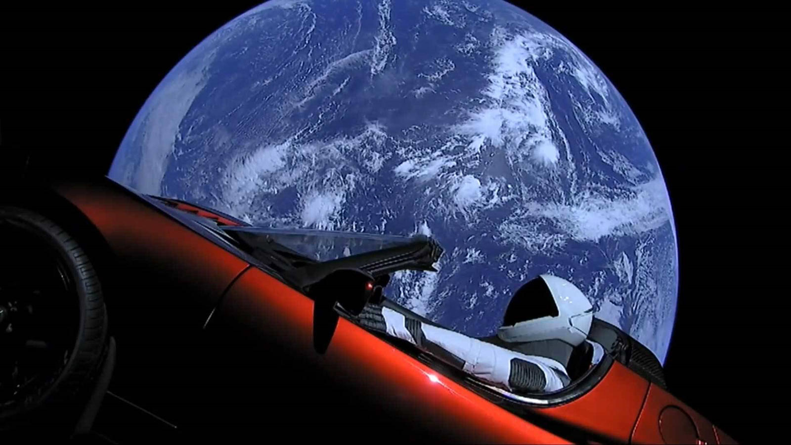 Tesla Roadster Sent Into Space Is Now Beyond Mars | CarBuzz