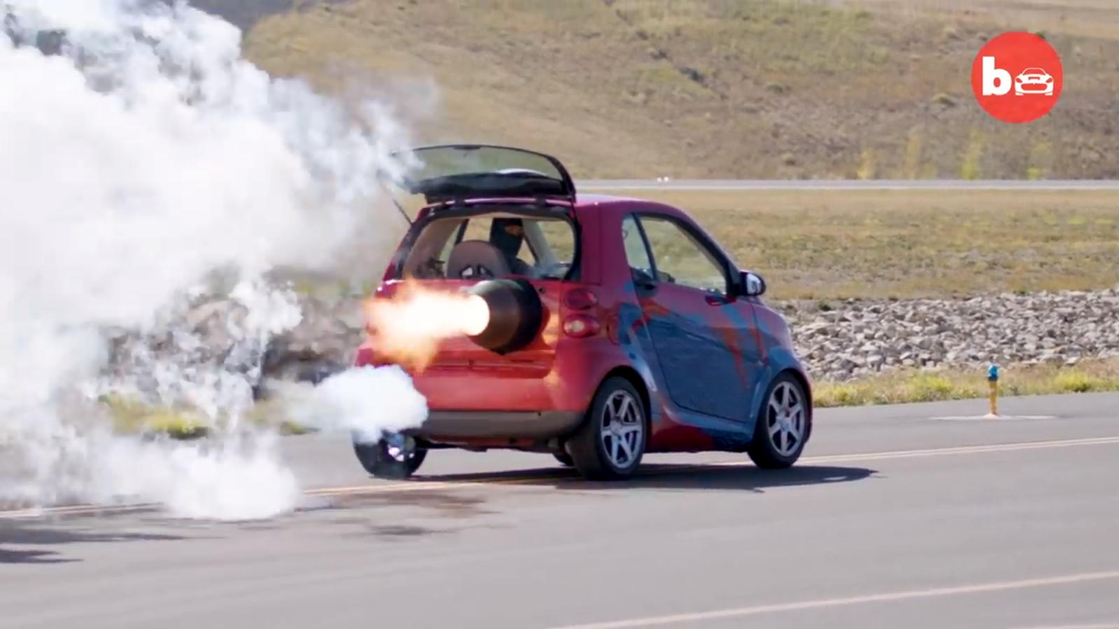 Insane 2000 Hp Jet Powered Smart Car Is Street Legal Carbuzz