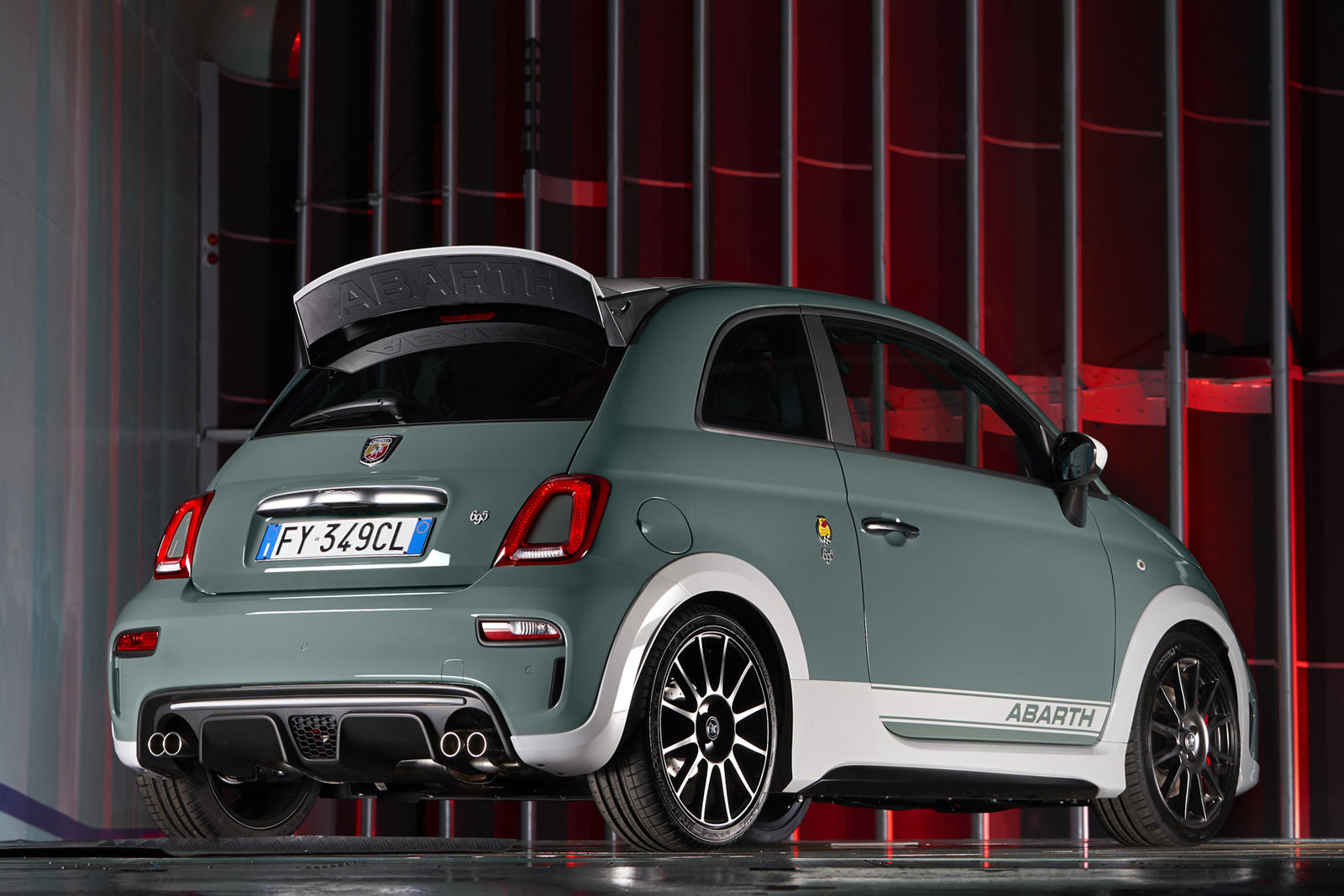 Special Edition Fiat 500 Abarth Gets HUGE Spoiler CarBuzz