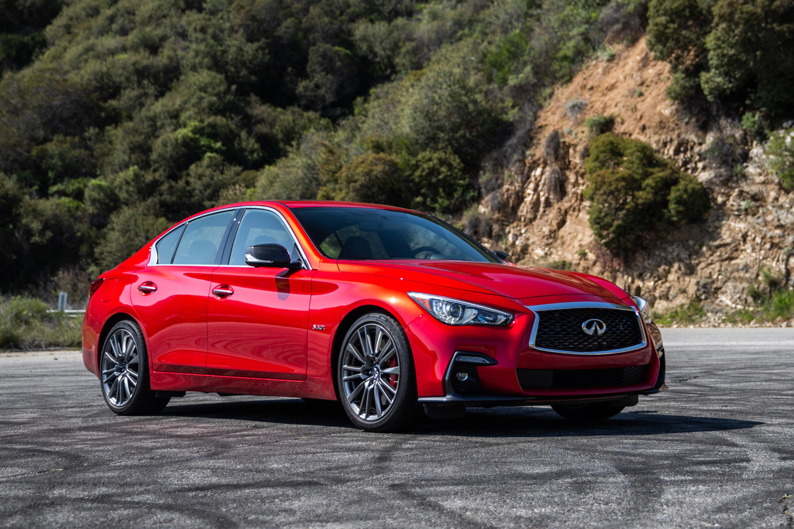 A Used Infiniti Q50 Red Sport Is A 400 Horsepower Luxury Bargain Carbuzz