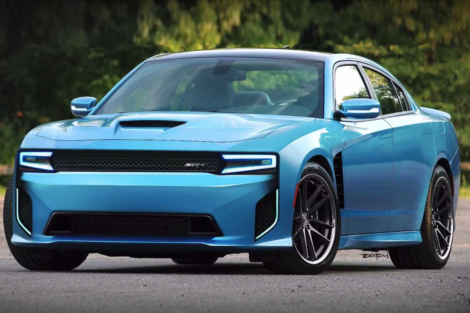 Would You Be Happy If The New Dodge Charger Looks Like This? CarBuzz