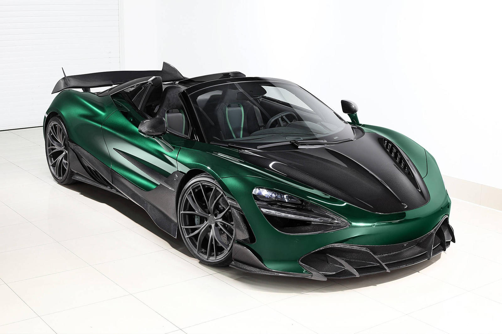 black and green 720s