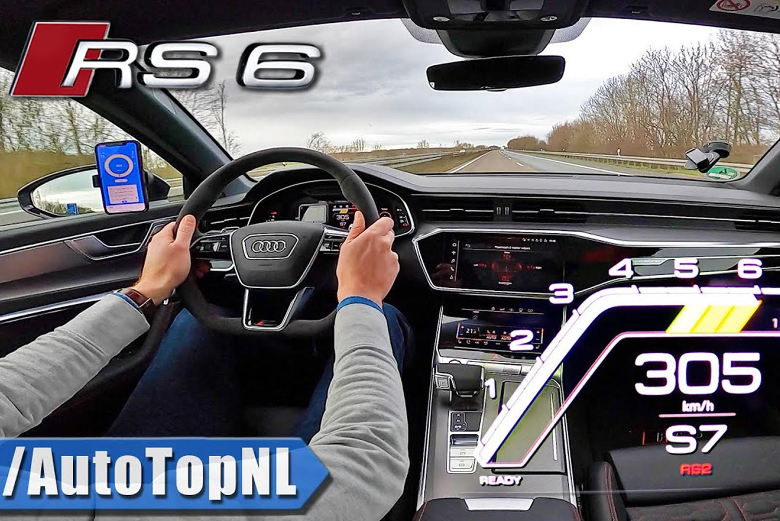 This Audi RS6 Reach MPH On The Autobahn | CarBuzz