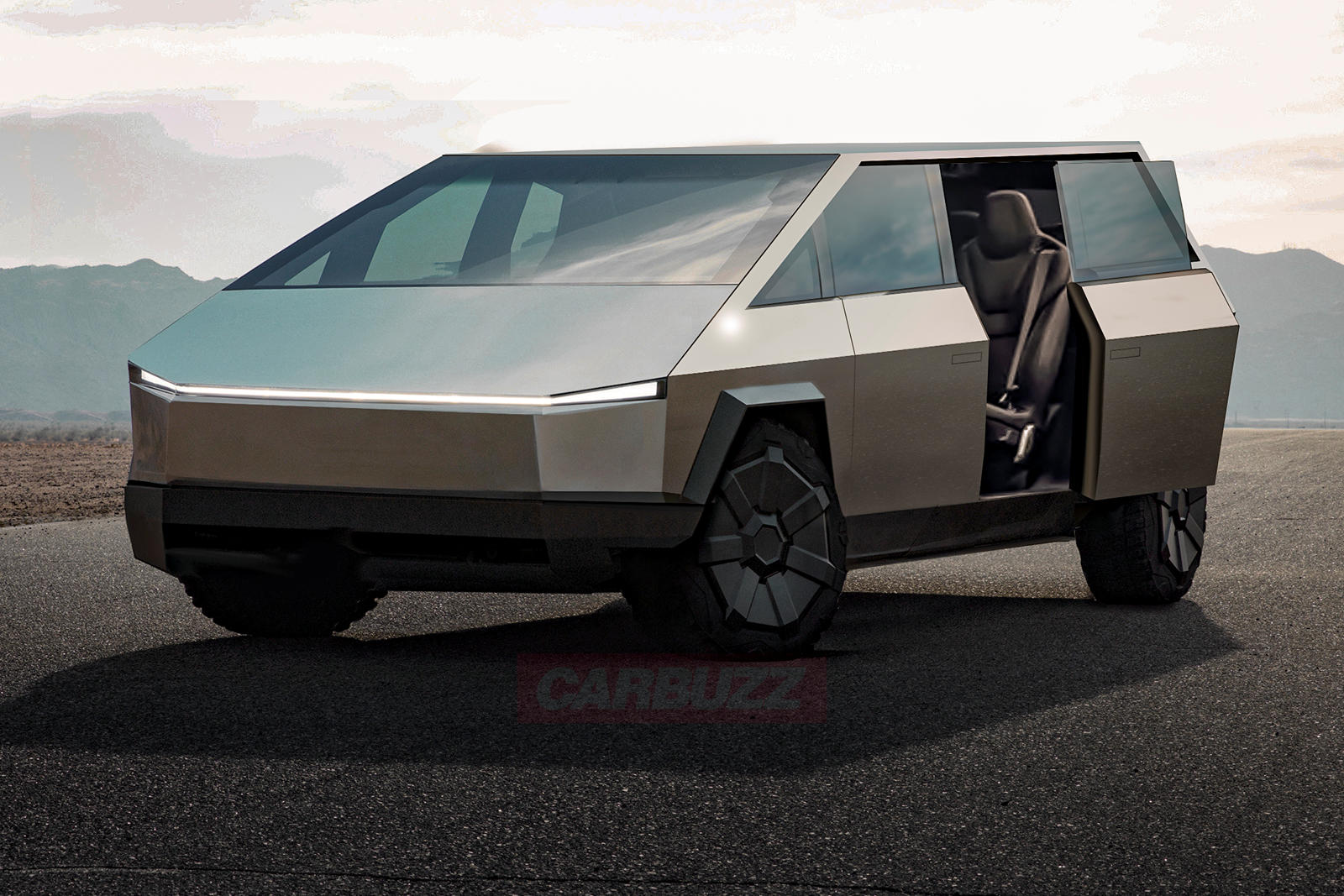 Teslas Radical Looking Cybervan Will Debut In 2026 Carbuzz