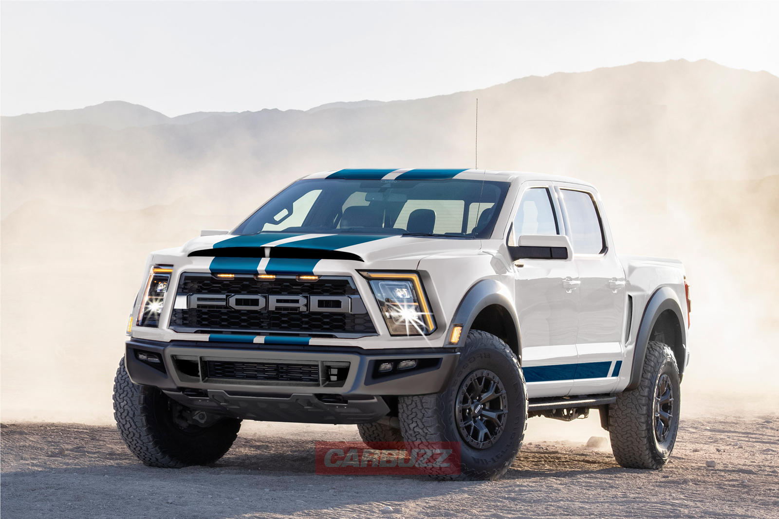 Ford F 150 Raptor R Looks Ready To Battle The Ram 1500 Trx Carbuzz