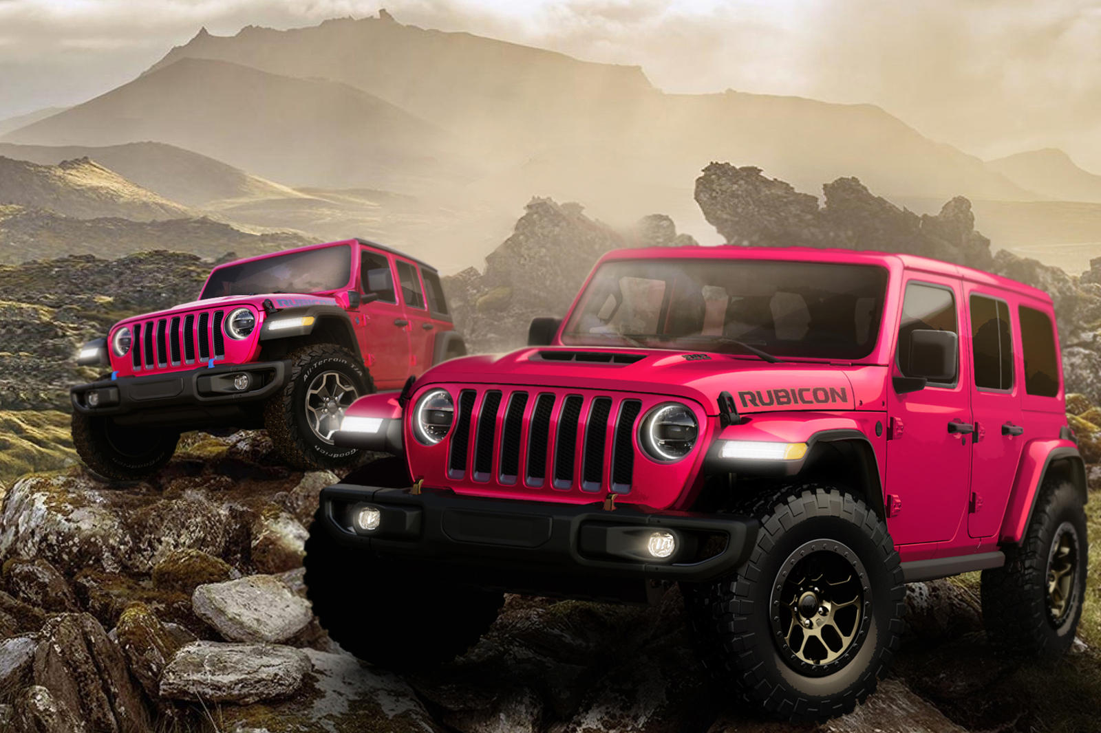 Jeep Follows Porsche Into Pink Purgatory | CarBuzz