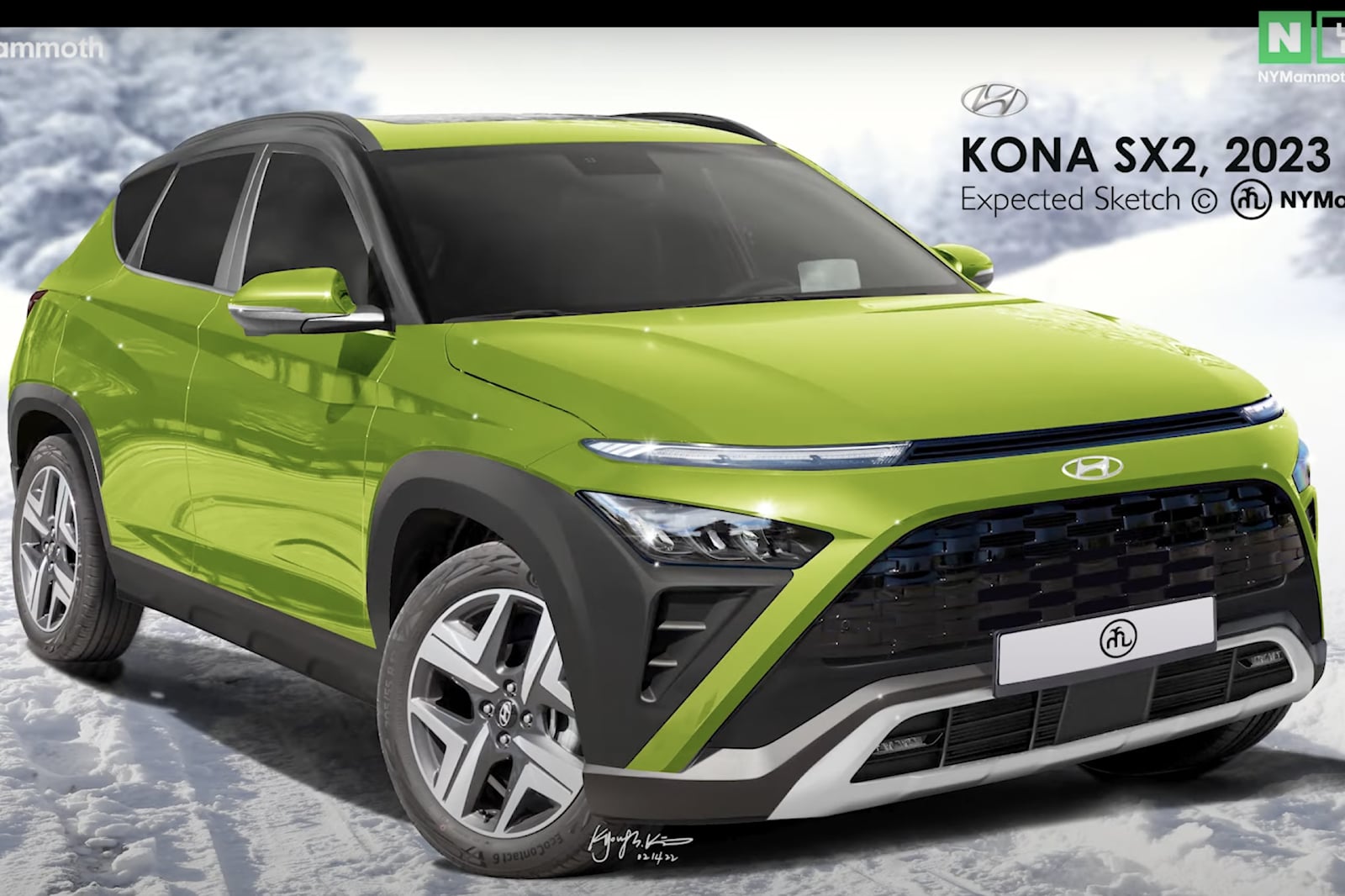 2024 Hyundai Kona Coming With Extreme Styling | CarBuzz