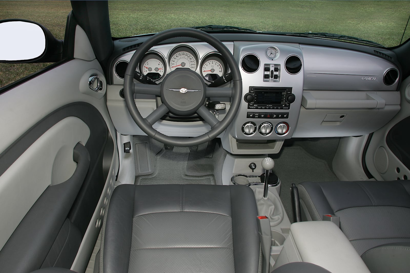 2008 Chrysler PT Cruiser Convertible Driver Area