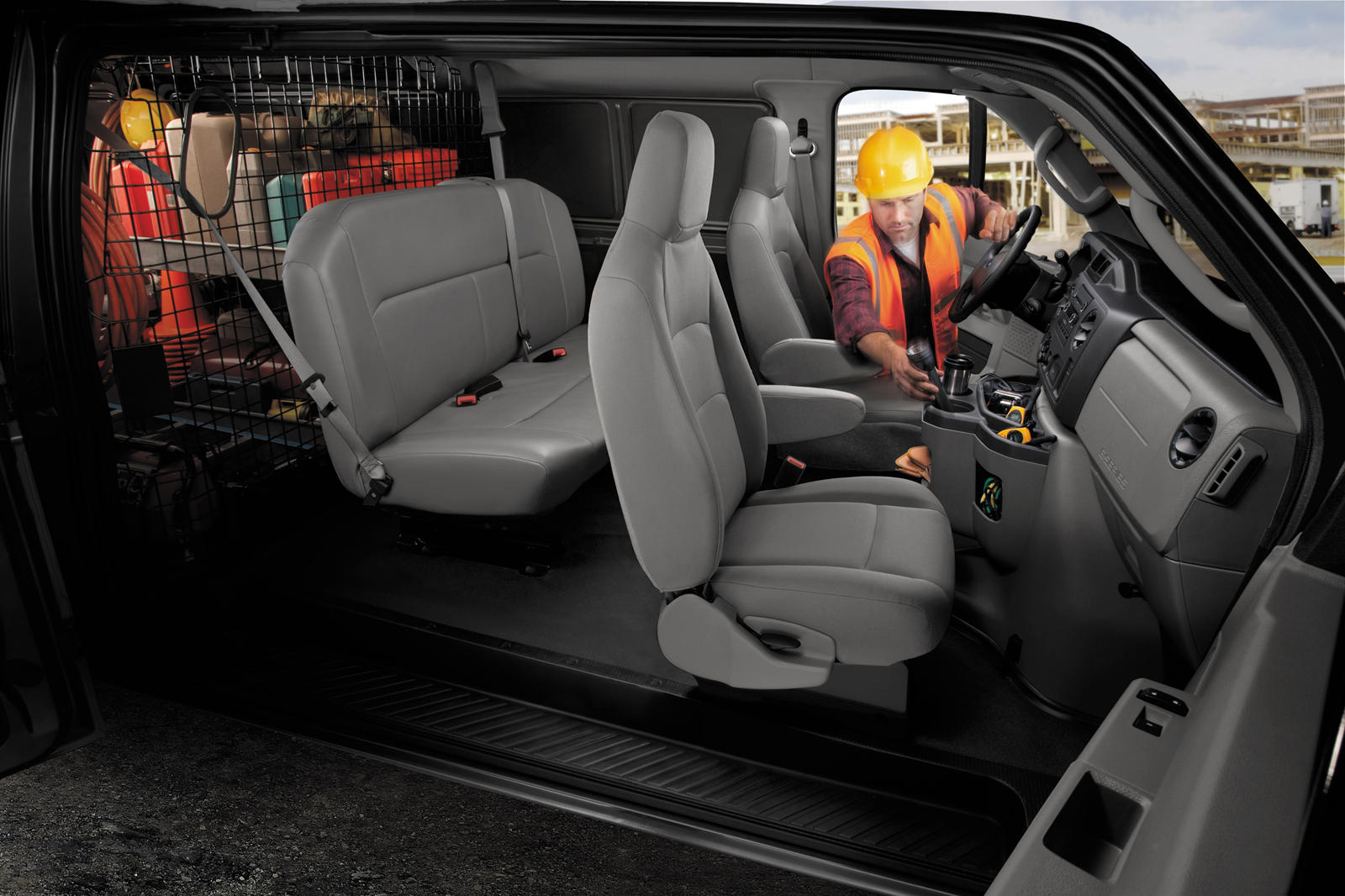 Charles Keasing Pay attention to Effectiveness 2008 Ford Econoline Cargo Van Interior Photos | CarBuzz