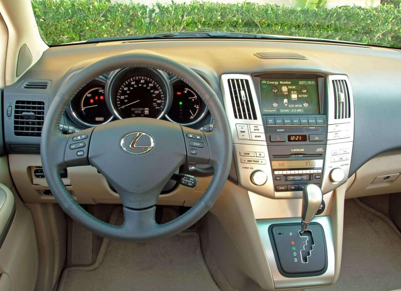 2008 Lexus RX Hybrid Dashboard