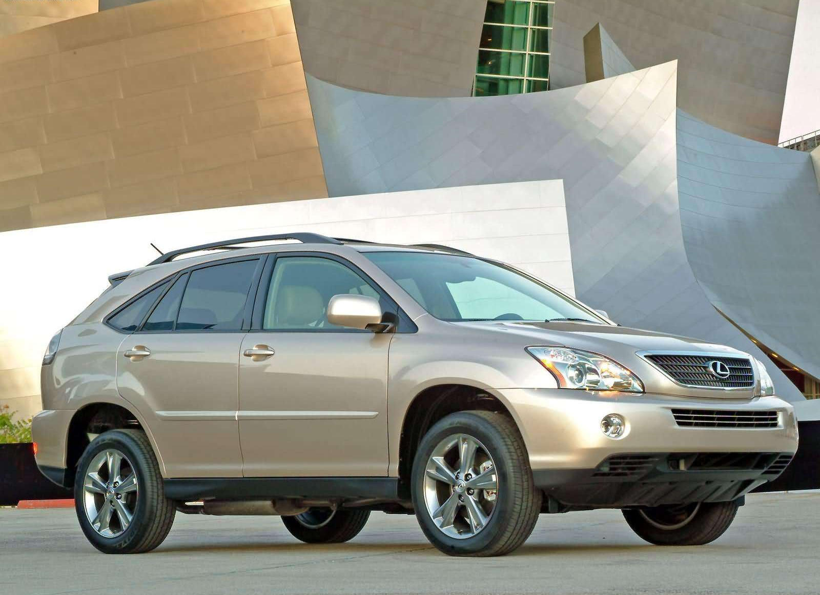 2008 Lexus RX Hybrid Front Angle View