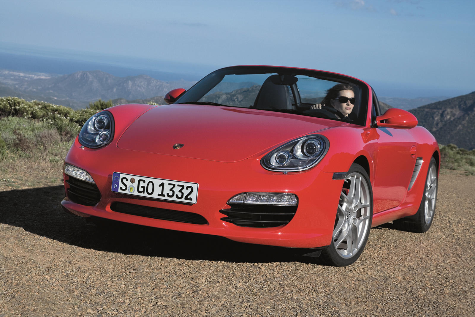 2008 Porsche Boxster Front Angle View