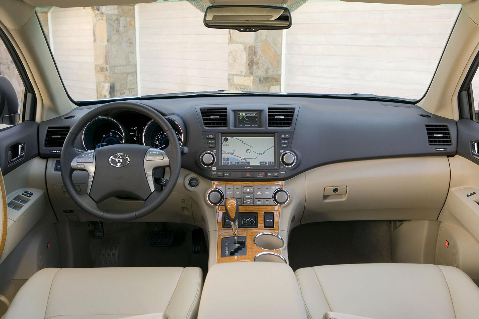 Toyota highlander 2008 interior