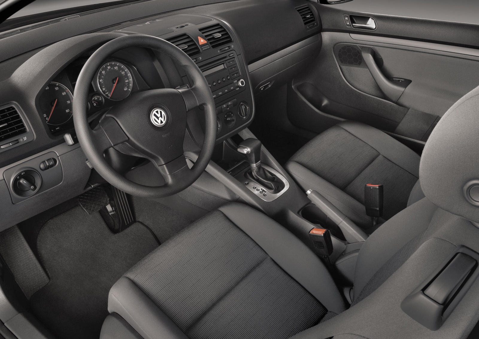 2009 Volkswagen Rabbit Front Seats