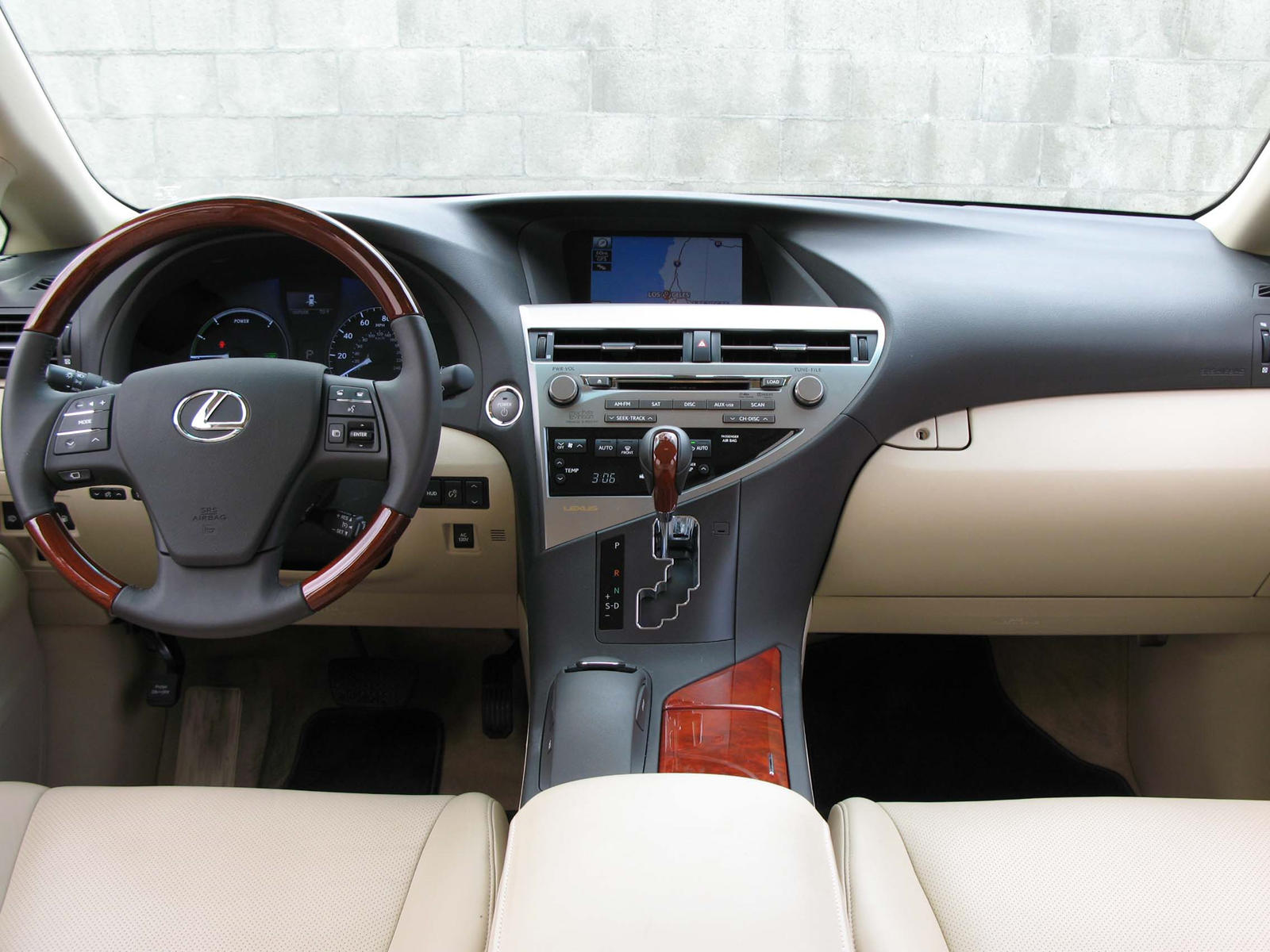 2010 Lexus RX Hybrid Dashboard